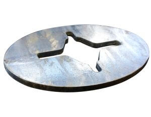 Insulated Line Post Foot Plate